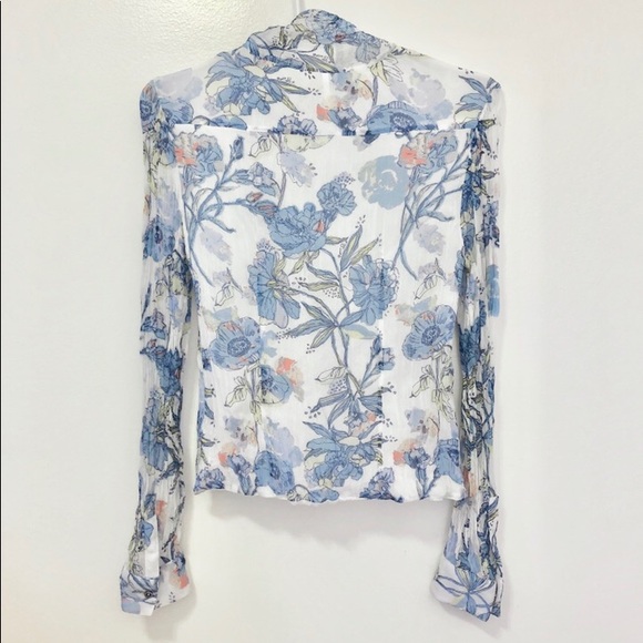 Free People Floral Print Top - Picture 4 of 6